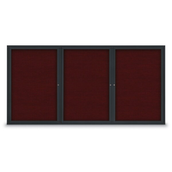 Letterboard, Burgundy/Black